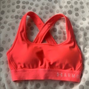Under Armour Pink Sports Bra